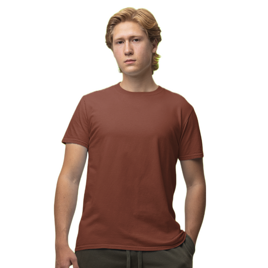 Unisex T-shirt - Brick Red (Plain)