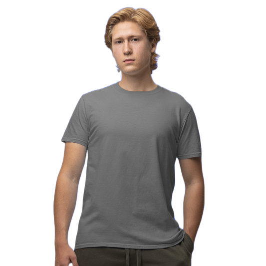 Unisex T-shirt - Charcoal Melange (Plain)