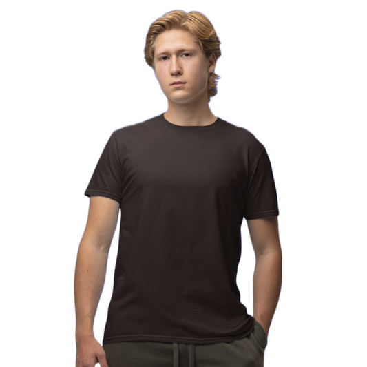 Unisex T-shirt - Coffee Brown (Plain)