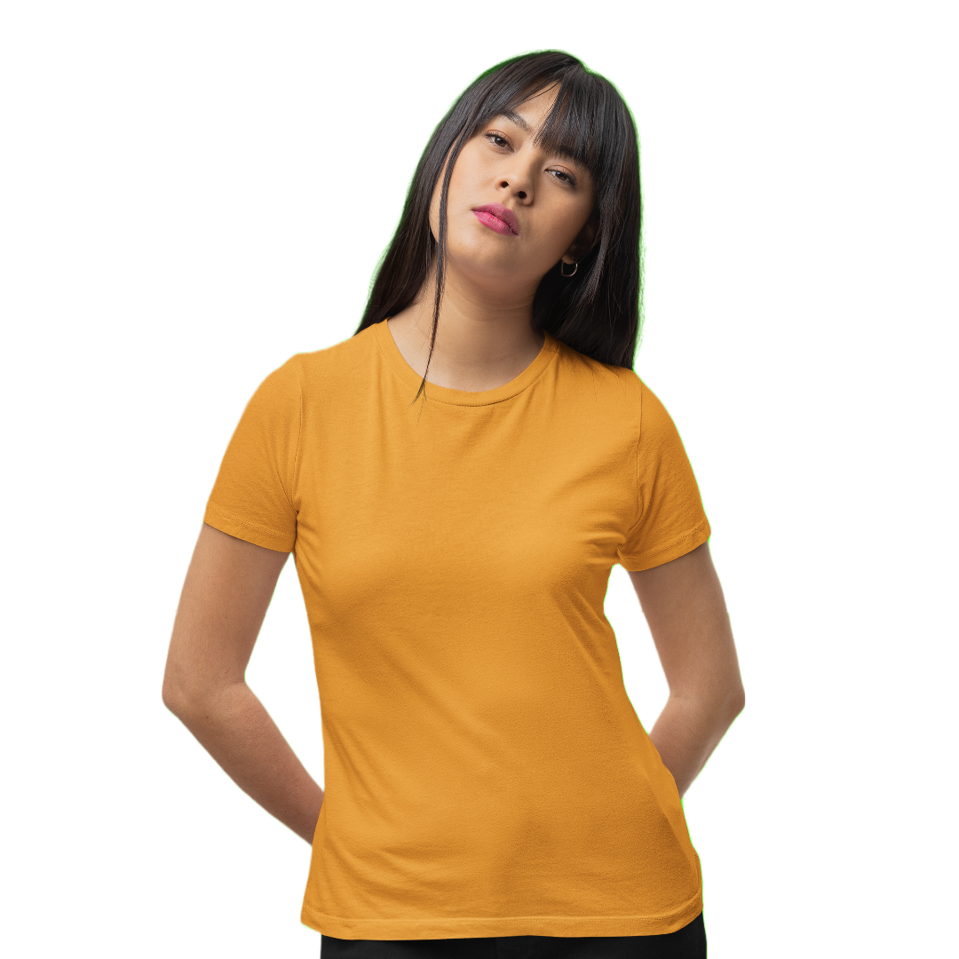 Unisex T-shirt - Golden Yellow (Plain)