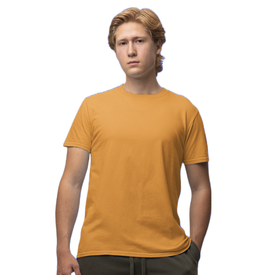 Unisex T-shirt - Golden Yellow (Plain)