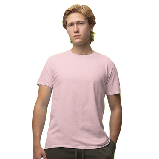 Unisex T-shirt - Light Baby Pink (Plain)