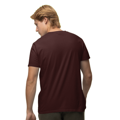 Unisex T-shirt - Maroon (Plain)