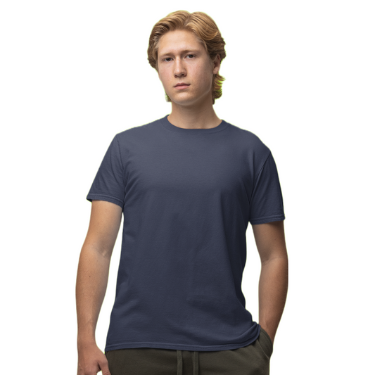 Unisex T-shirt - Navy Blue (Plain)