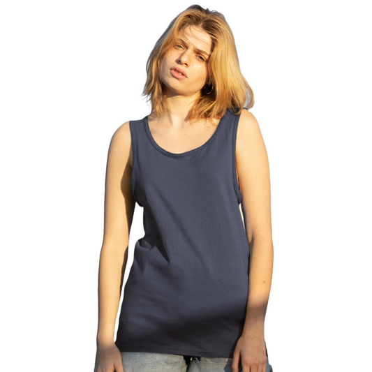 Women's Tank Top - Navy Blue (Plain)