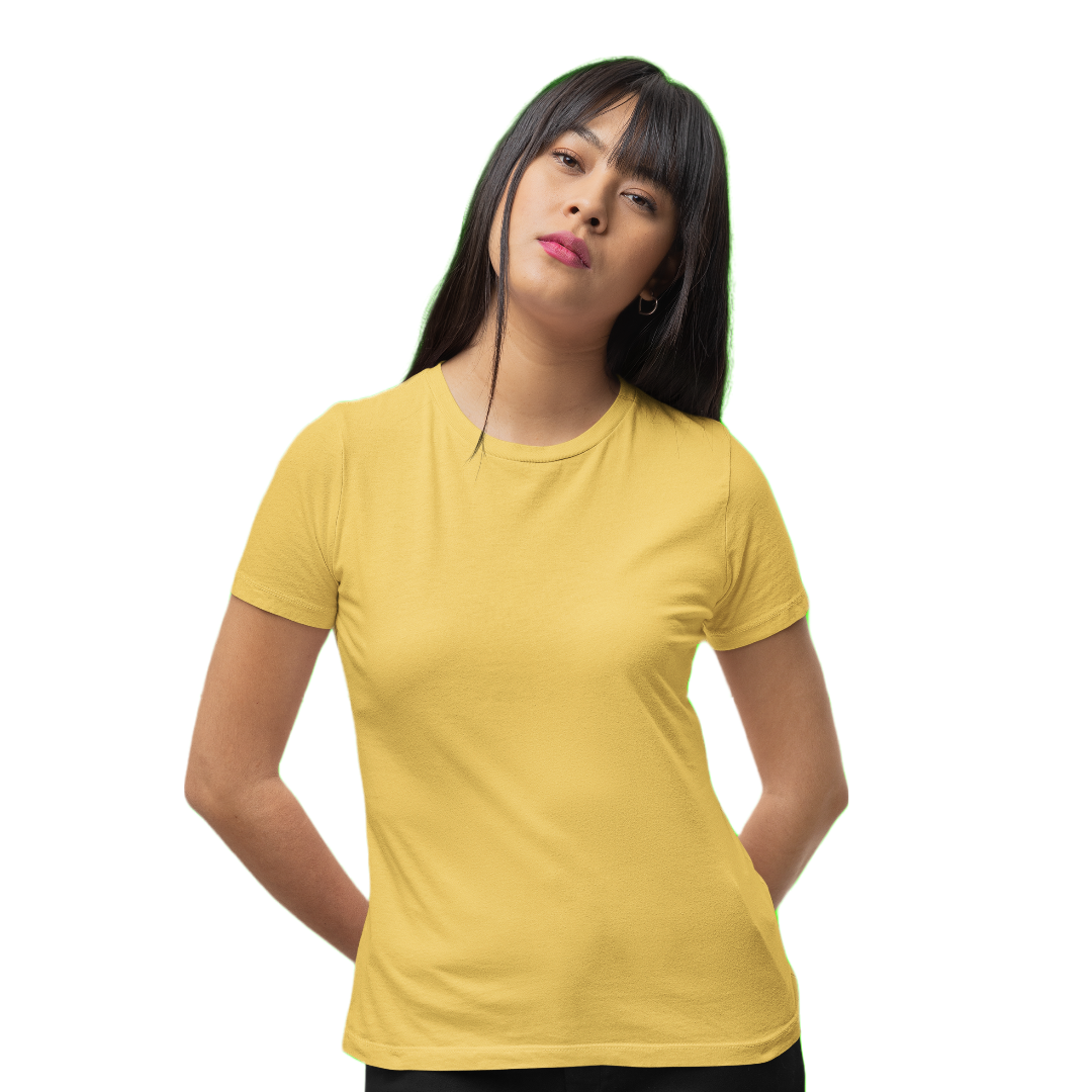 Unisex T-shirt - Yellow (Plain)